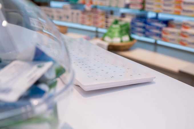 another view of the keyboard