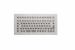 InduSteel® Stainless steel front mount keyboard compact, frontview