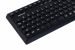Silicon keyboard, Induproof2, black, sideview