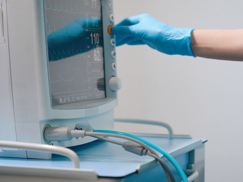 Hygiene monitor in use